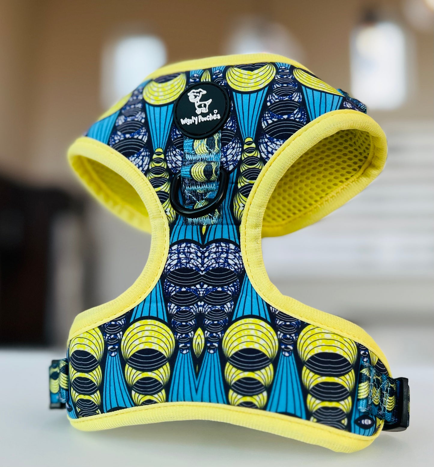 Baraka - African Print adjustable dog harness