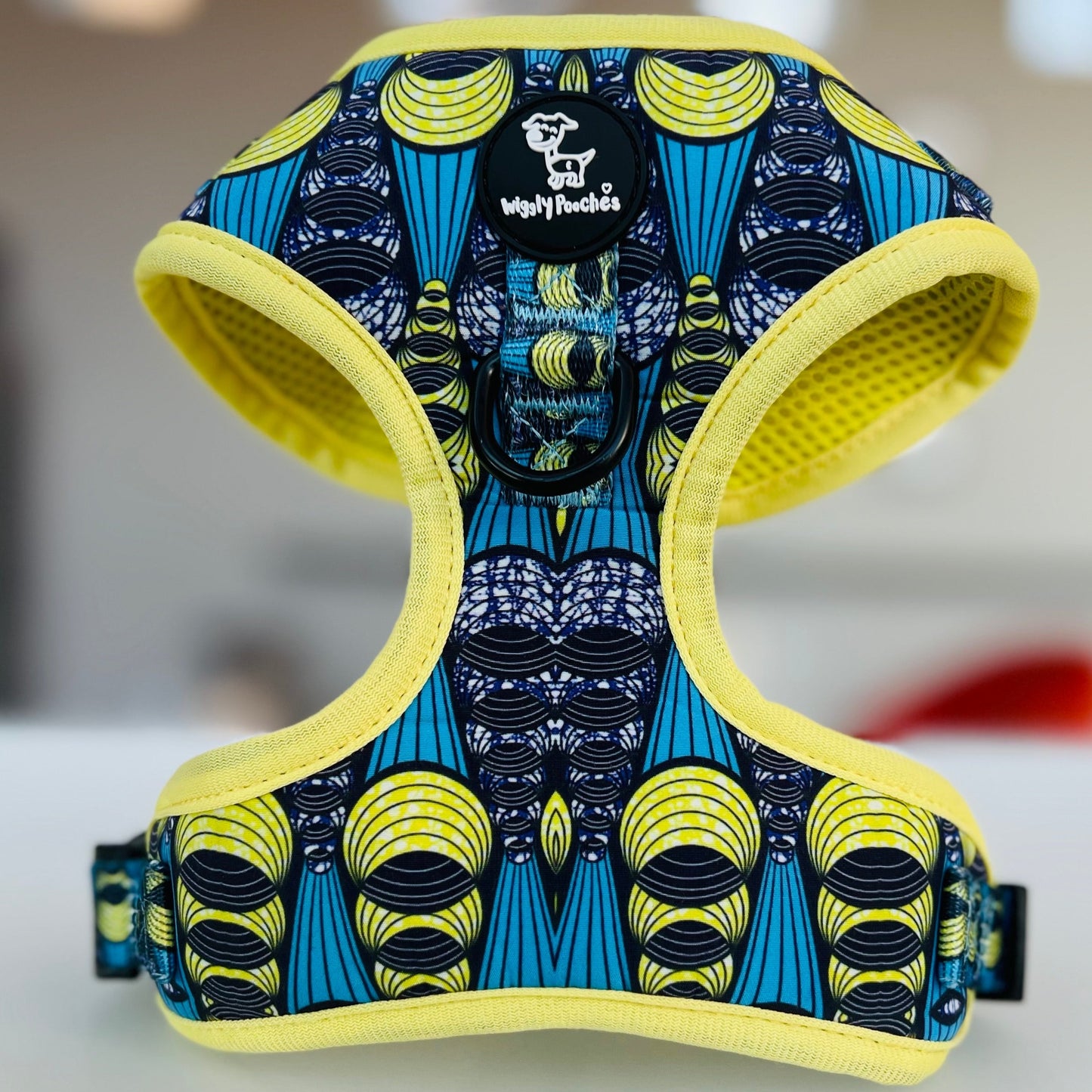 Baraka - African Print adjustable dog harness